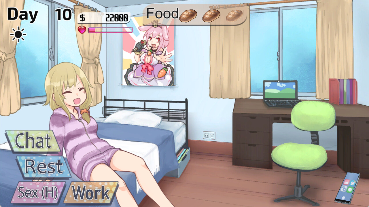 Playmeow - Adult game platform that supports original games Moving in with My Step-sister screenshot2