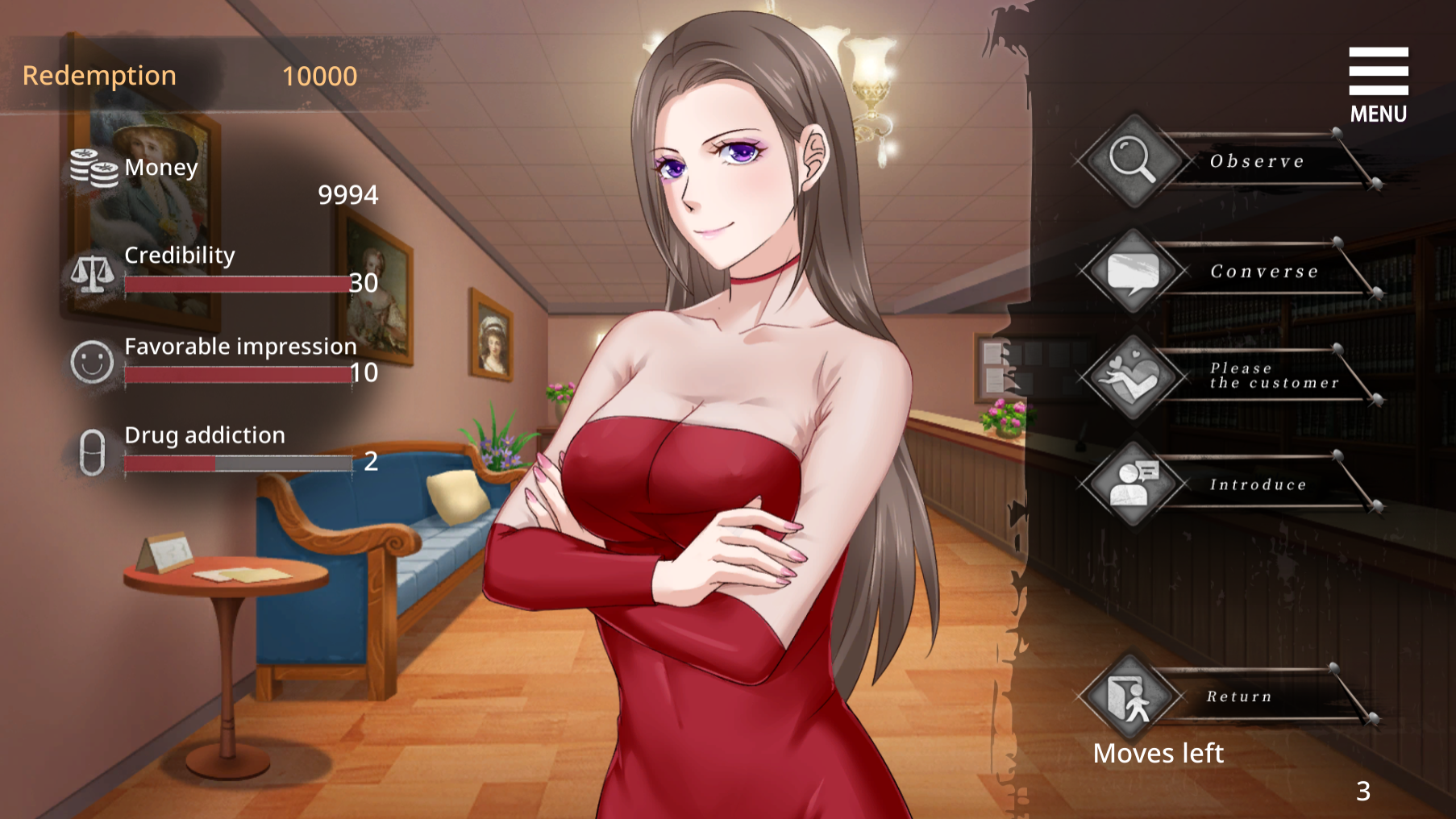 Playmeow - Adult game platform that supports original games Natsuki's Life In Prison screenshot5