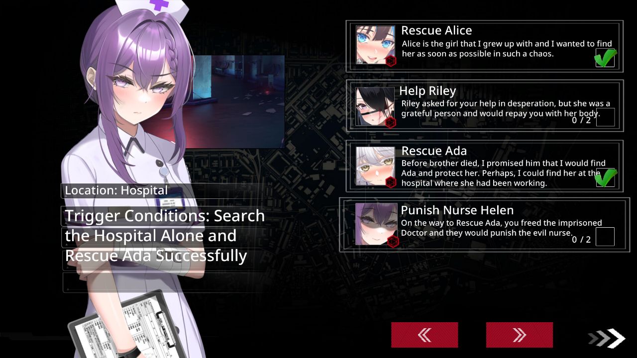 Playmeow - Adult game platform that supports original games Fatal Countdown - immoral List of Desires screenshot7