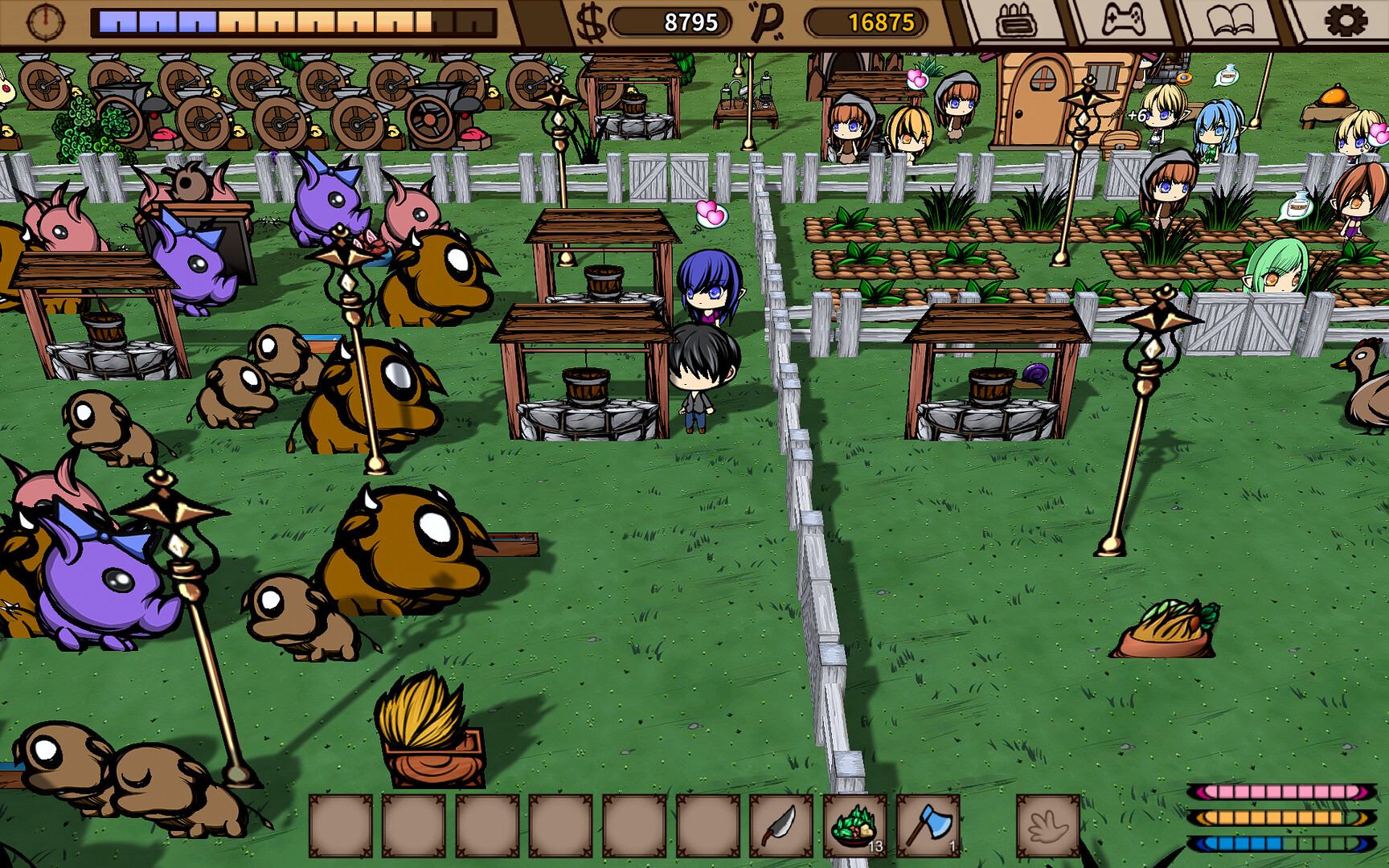 Playmeow - Adult game platform that supports original games Elf Sex Farm screenshot6